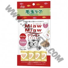 AIXIA Miaw Miaw 日式貓貓肉醬 吐毛配方 (紅，15克x4)
