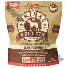 Primal 狗狗 Nuggets 冰鮮肉磚 鮮羊肉配方 (3磅)