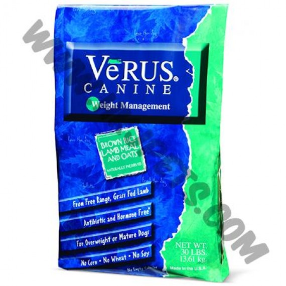 VeRUS 體重控制及老犬配方 羊肉及燕麥糙米 (4磅) 