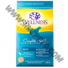 Wellness 狗糧 Complete Health 成犬 鮮魚甜薯配方 (5磅)