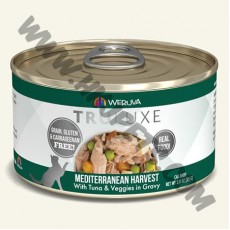 WeRuVa Truluxe系列 貓罐頭 Mediterranean Harvest 野生鰹魚，蔬菜 (6安士)