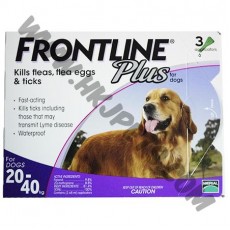 Frontline Plus (20至40公斤狗用，三支裝)