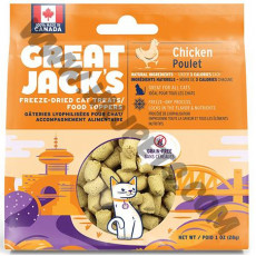 Great Jack's 冷凍脫水貓小食 雞肉配方 (1安士)