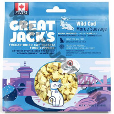 Great Jack's 冷凍脫水貓小食 鱈魚配方 (1安士)