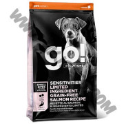 GO! Solutions 狗乾糧  Sensitivities L.I.D. 無穀物 小型犬 三文魚配方 (3.5磅)