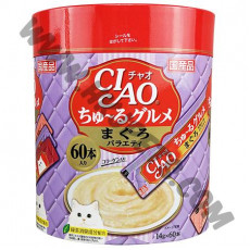 日本 CIAO 貓貓肉泥小食 吞拿魚大什會 (SC-139，14克 x60支)
