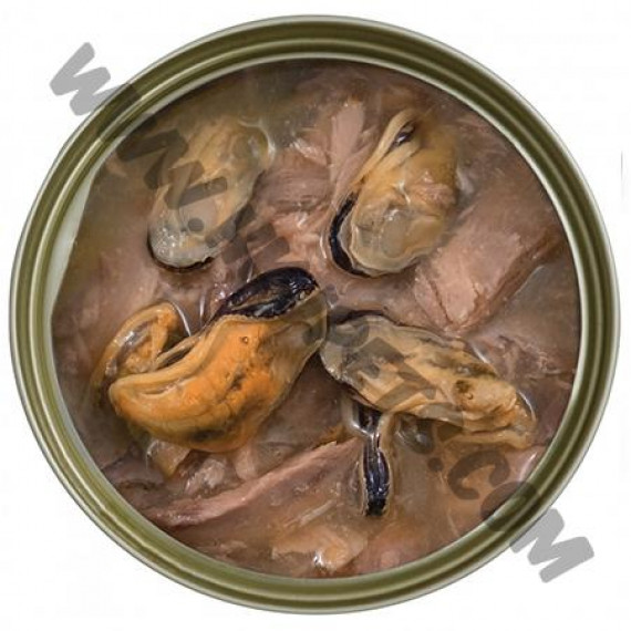 Salican 挪威森林 經典吞拿魚系列 貓罐 白肉吞拿魚拼青口配方 (南瓜湯) (洋紅，85克)