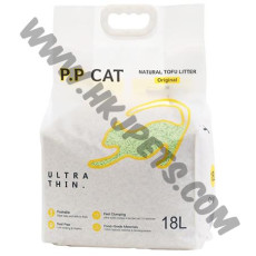 P.P Cat 豆腐貓砂 (綠茶味 2.0mm，18公升)