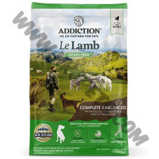 Addiction 無穀物 成犬 羊肉配方 (4磅)
