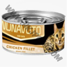 NUNAVUTO 無穀物 貓罐 雞肉味 (NU-07，80克)