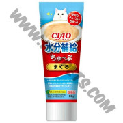 日本 CIAO 貓唧唧牙膏裝 水份補充 (雞肉味，80克)