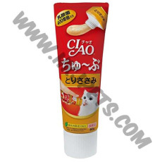 日本 CIAO 貓唧唧牙膏裝 營養膏 吞拿魚醬 (80克)