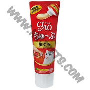 日本 CIAO 貓唧唧牙膏裝 400億乳酸菌 吞拿魚醬 (80克)