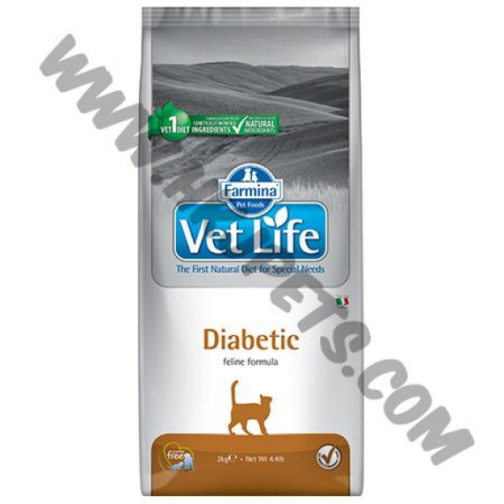 Farmina Vetlife Prescription Diet Feline Diabetic (2公斤)