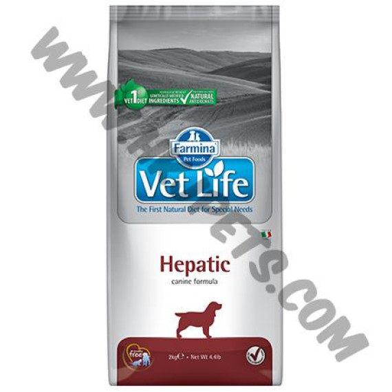 Farmina Vetlife Prescription Diet Canine 狗乾糧 Hepatic (2公斤)