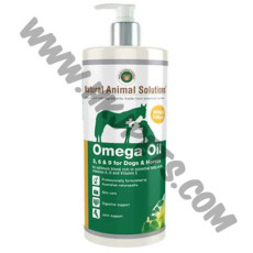 Natural Animal Solutions 狗或馬匹用奧米加3，6&9 油 (1公升)