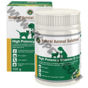 Natural Animal Solutions 高效維他命C粉 (含白藜蘆醇) (100克)