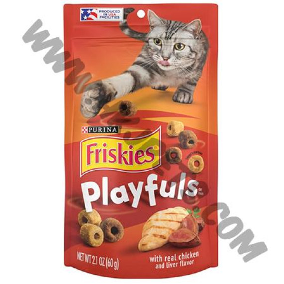 Playfuls 貓小食 雞肉及雞肝口味 (2.1安士)