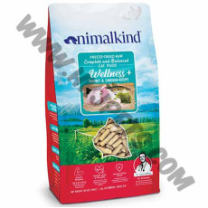 Animalkind 凍乾生肉 貓主糧 兔子加雞肉配方 (100克)