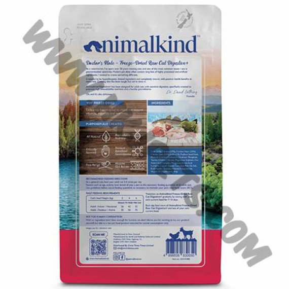 Animalkind 凍乾生肉 貓主糧 山羊加雞肉配方 (100克)