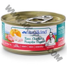 Animalkind 保健罐頭 貓貓海陸盛宴 吞拿魚，雞肉加南瓜 (70克)