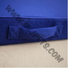 Animalkind 專業護脊寵物床 (大碼，86.5x114x8cm，藍色連L型枕頭)