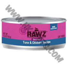 RAWZ 主食肉絲貓罐罐 吞拿魚，雞肉配方 (85克)
