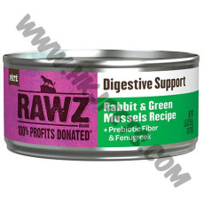 RAWZ 全貓湯罐 消化系統保健 兔肉，綠唇貽貝配方 (5.5安士)