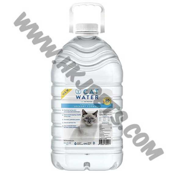 Cat Water 尿道護理配方 by Vet Water (4公升)