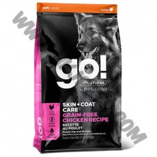 GO! Solutions 狗乾糧 Skin & Coat 無穀物 雞肉配方 (12磅)
