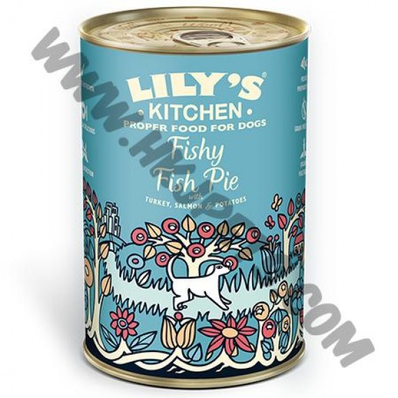 Lily's Kitchen 狗罐頭 鮮魚肉批 (400克)