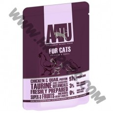 AATU 貓貓主食濕糧 雞肉加鵪鶉配方 (85克)